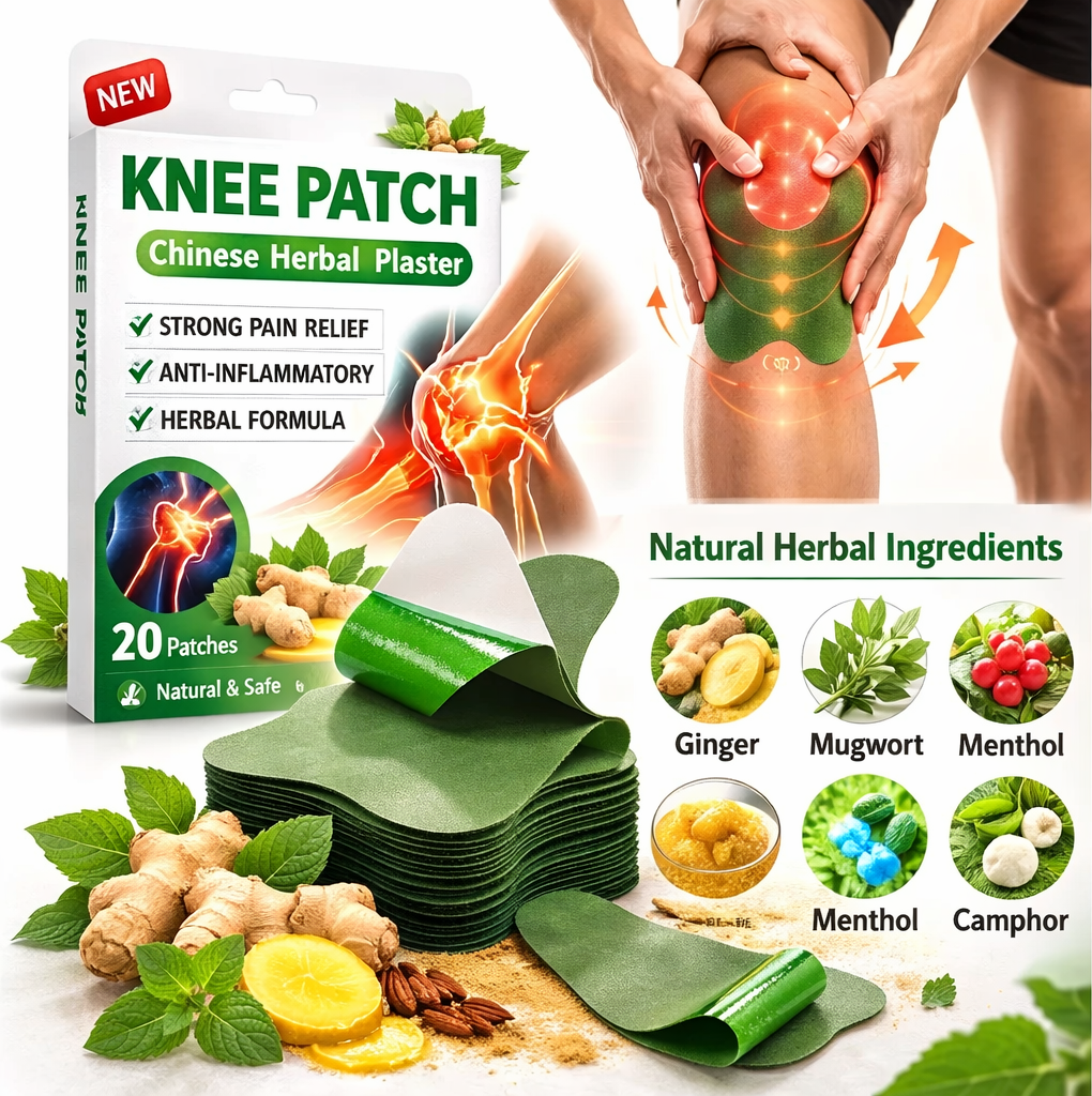 Herbal Knee Pain Relief Patches